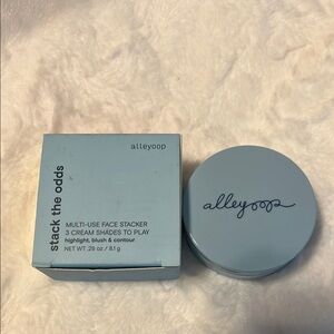 Blue Blush Makeup Compact